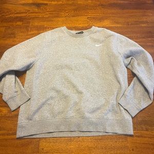 Large Never worn Grey Nike crewneck.